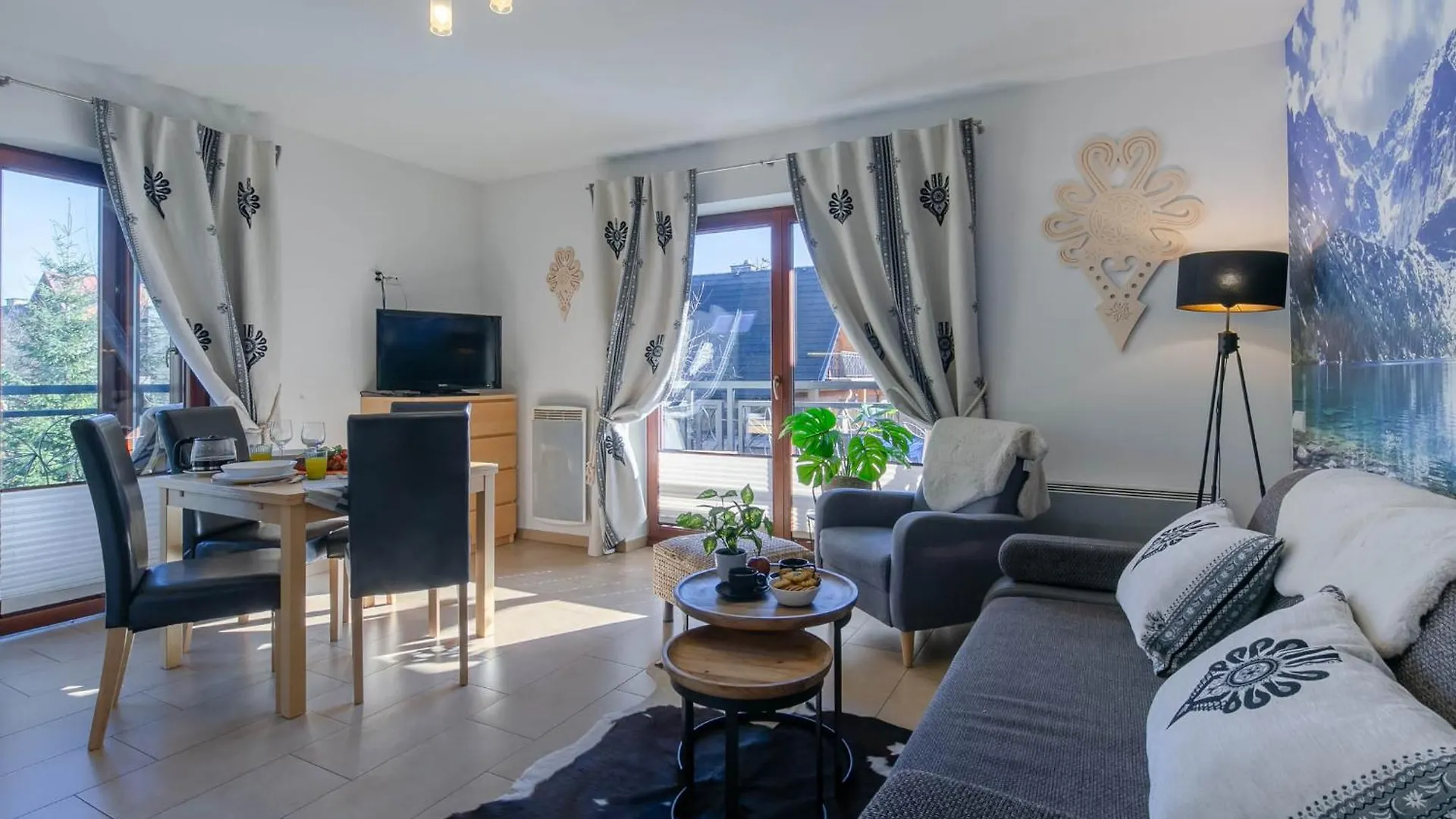 Topaz Apartamenty Mozaika Centrum Dwie Sypialnie Zakopane